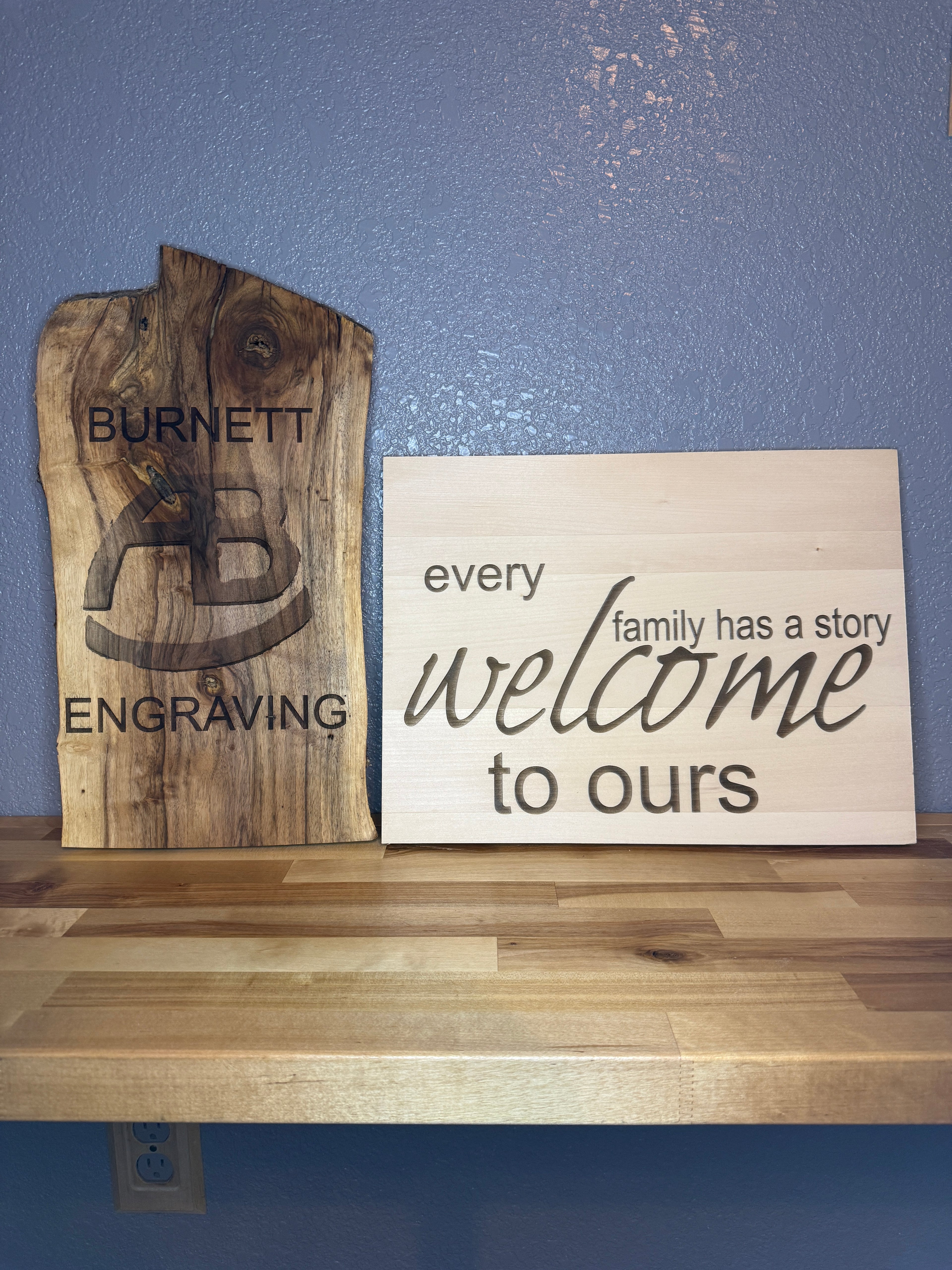 Welcome sign